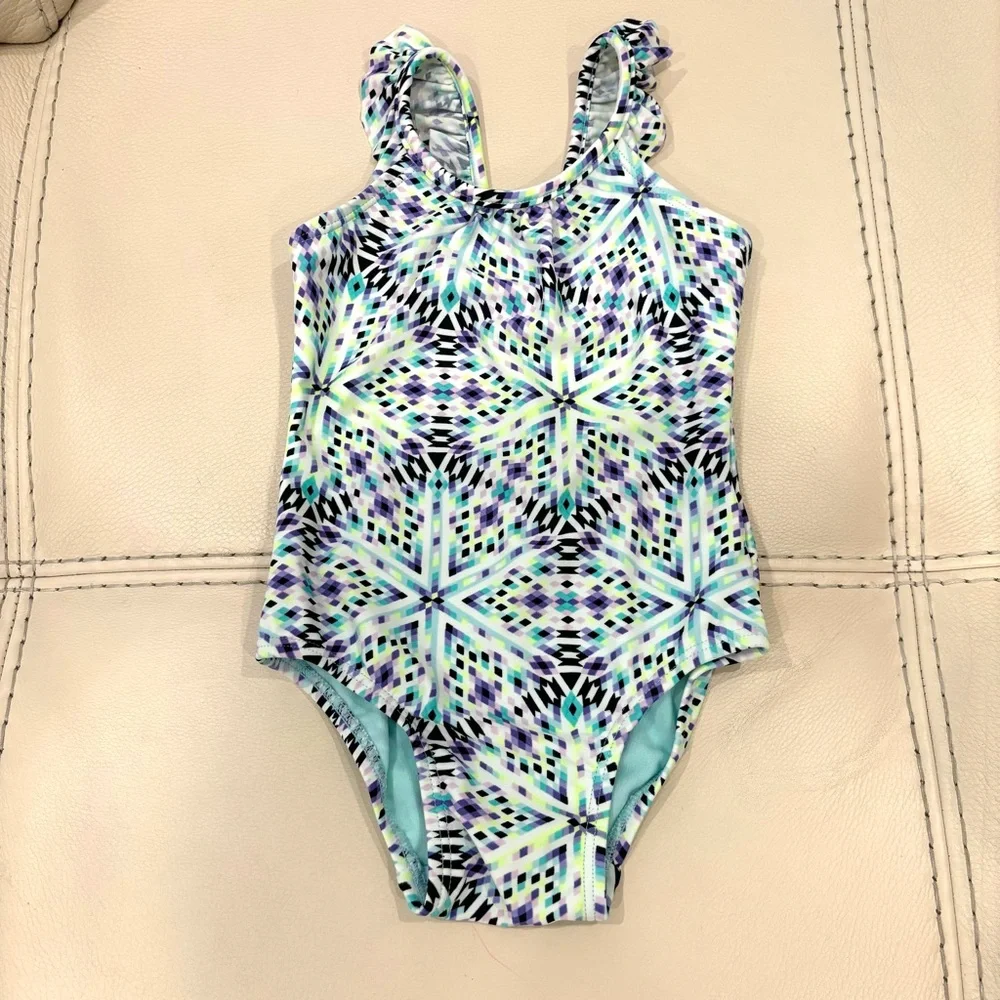 Baby Gap One Piece Baby Toddler Girl Swimsuit Size 18-24 Months